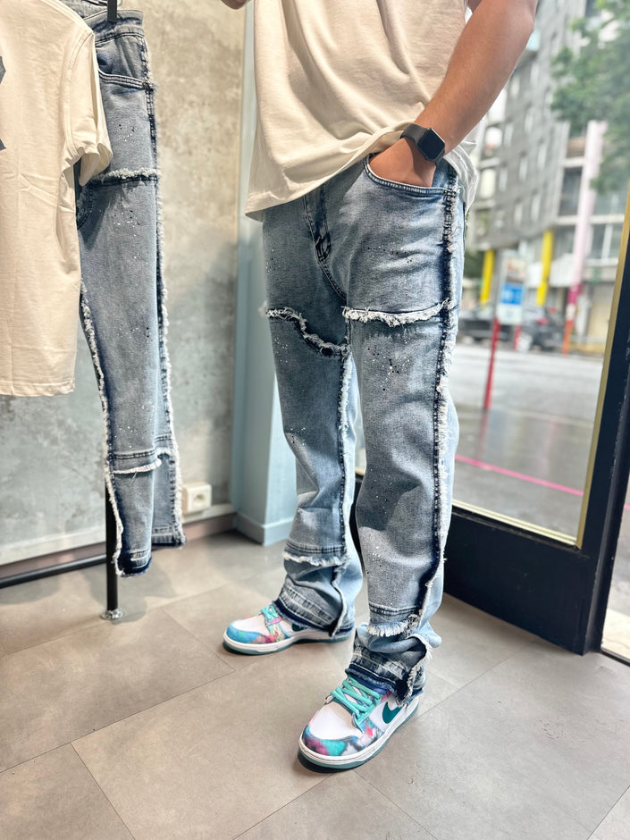 Jean Flare Bleu