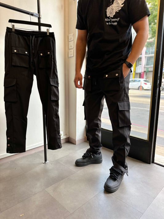Black Cargo with Pockets